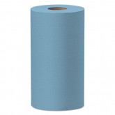 Wypall X60 Small Roll Blue Wipers 9.8 inch  x 13.4 inch 35411  - 130 per roll, 12 rolls per carton